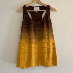 Madison Marcus Ombre Silk Tank Top